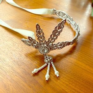 Great gatsby headband. Deco headband